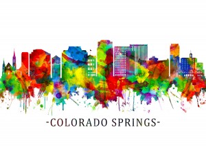 Colorado Springs Skyline